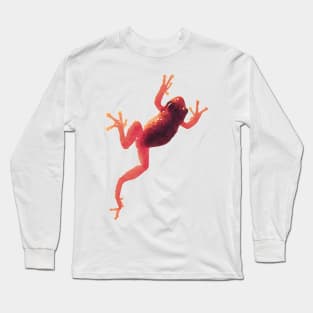 Red Frog Climbing Long Sleeve T-Shirt